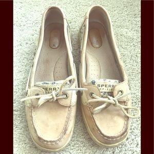 Leopard print sequence Sperry boat shoes